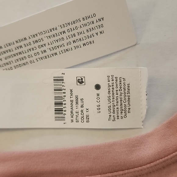 UGG Adrianne Tank Scoop-neck size 1X - Picture 5 of 6